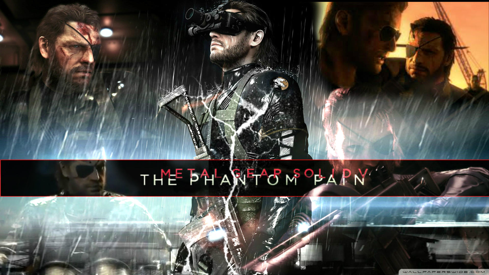 Solid V Phantom Pain Metal Gear Wallpaper
