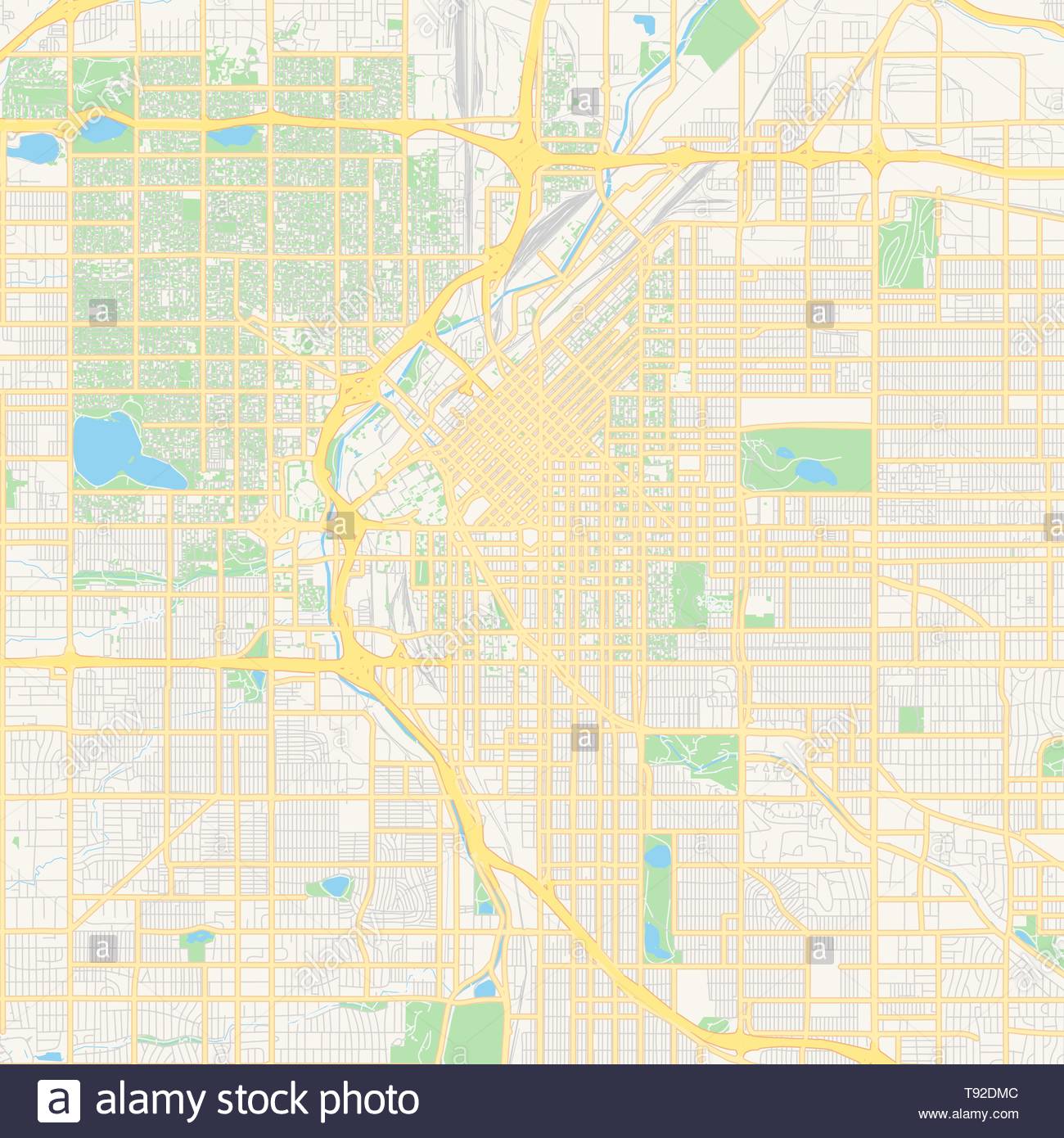 Printable Map Of Denver Free Download Empty Vector Map Of Denver Colorado Usa Printable Road Map  [1300X1390] For Your Desktop, Mobile & Tablet | Explore 42+ Printable  Backgrounds | Printable Locker Wallpapers, Printable Wallpaper, Free  Printable Wallpaper