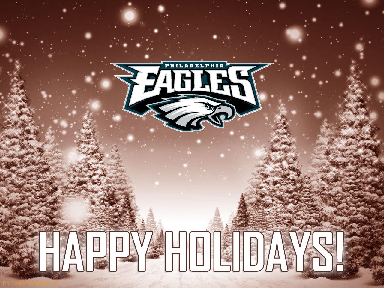 Happy Holidays Wallpaper Philadelphia Eagles