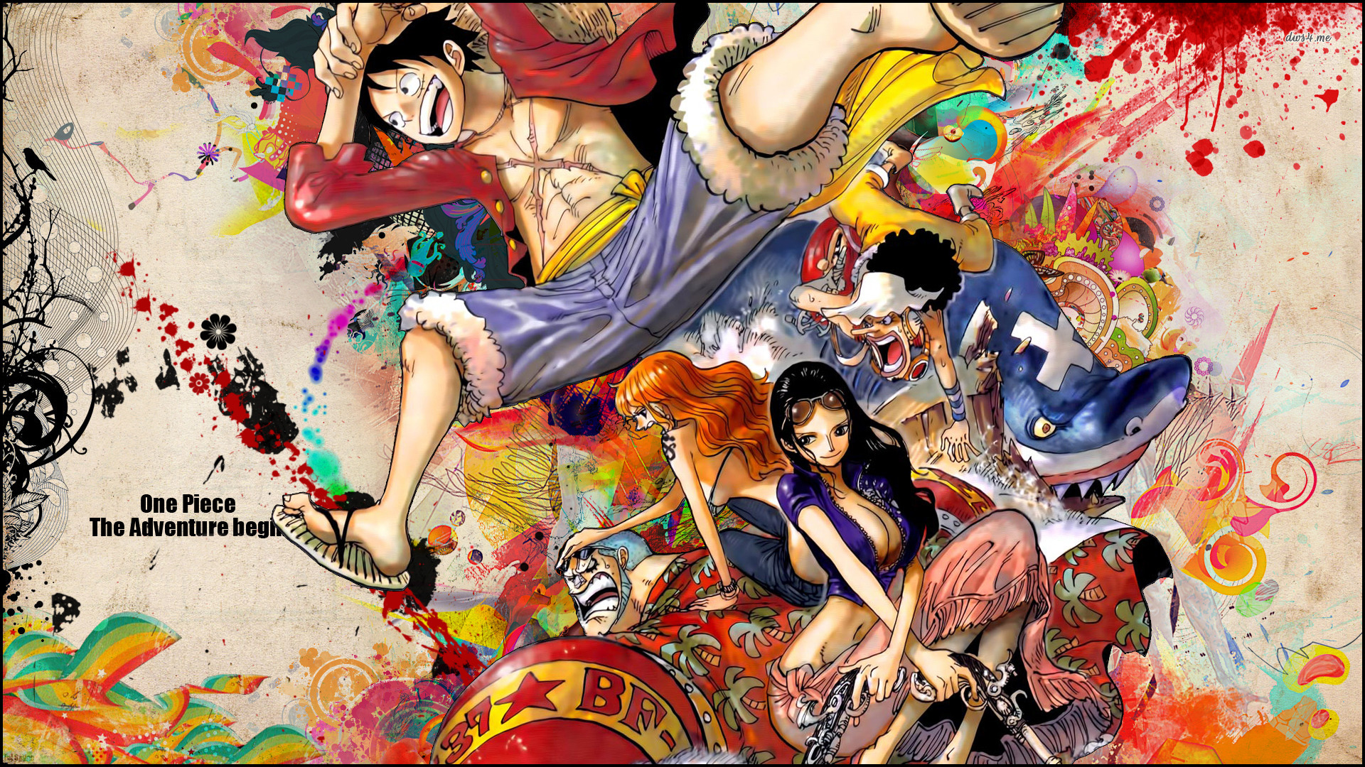 One Piece Wallpaper Widescreen wallpapers55com   Best Wallpapers 1920x1080