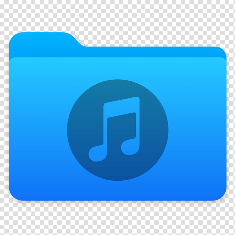 Next Folders Icon Music Blue Folder Transparent