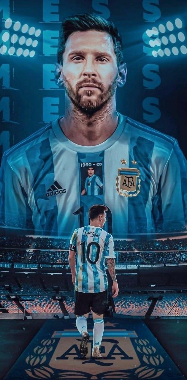 Lionel Messi In Argentina Wallpaper Mobcup