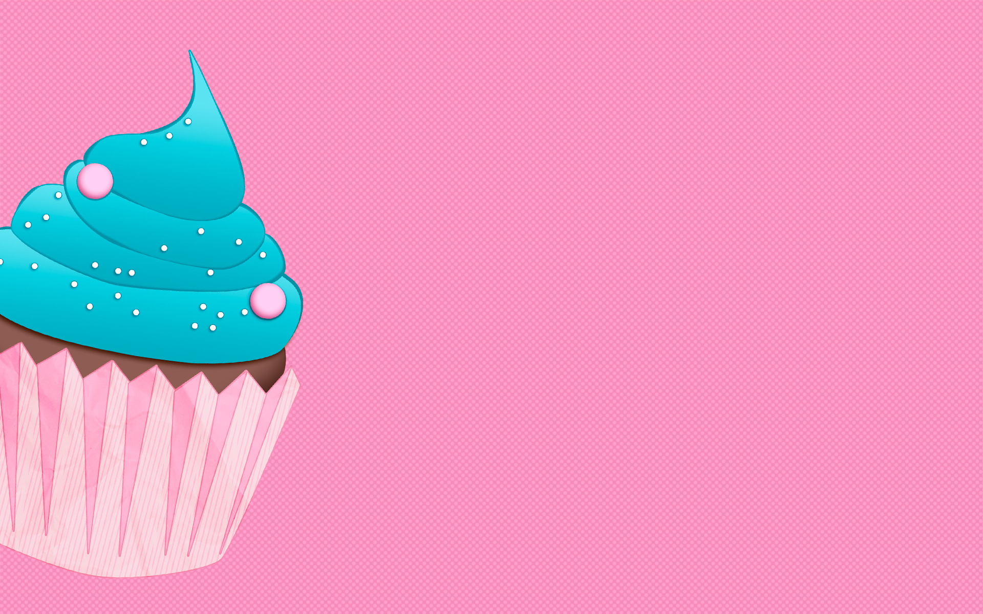 Pink Cupcake Background