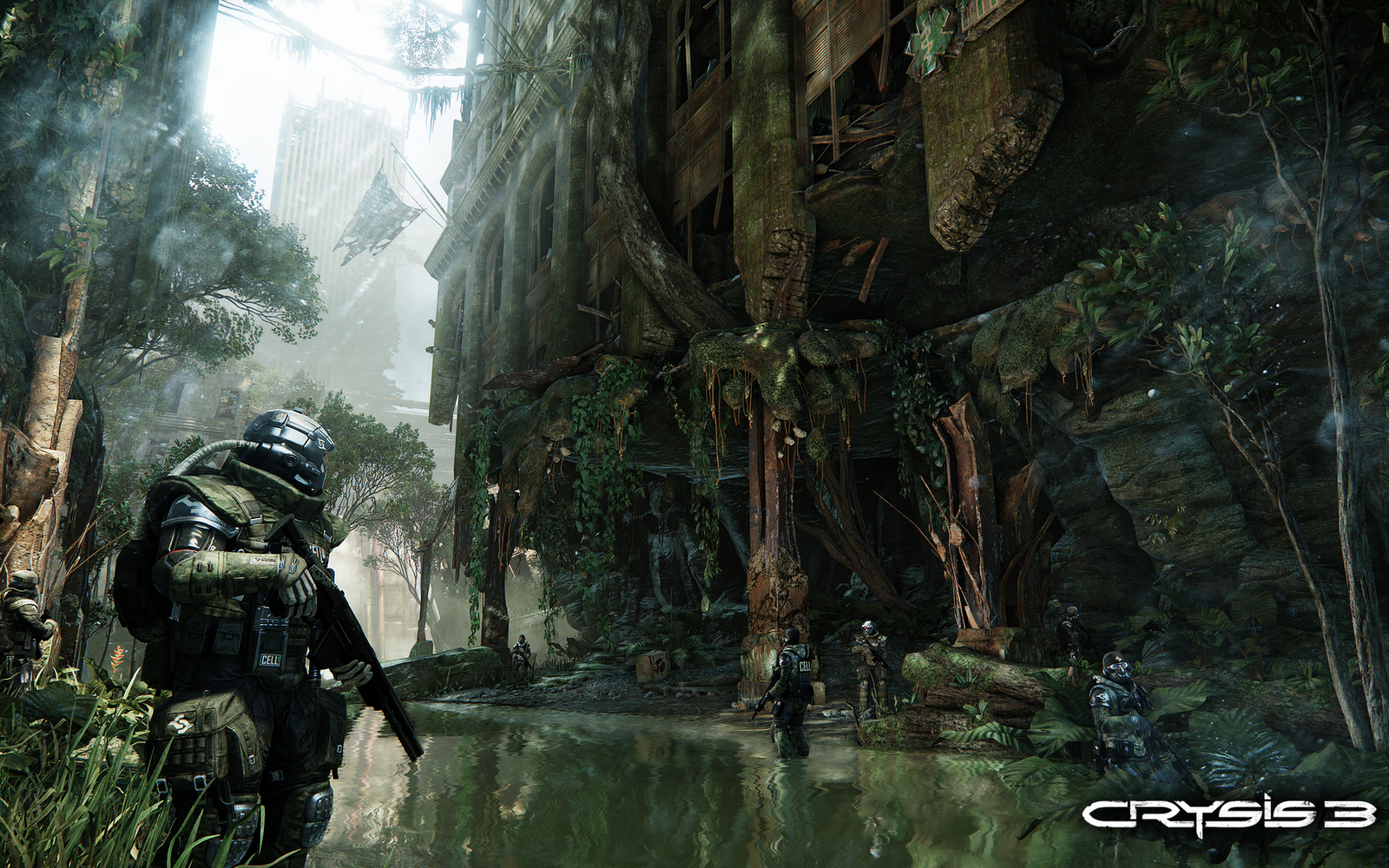 Crysis New Game HD Wallpaper And Dvd Cover Desktop