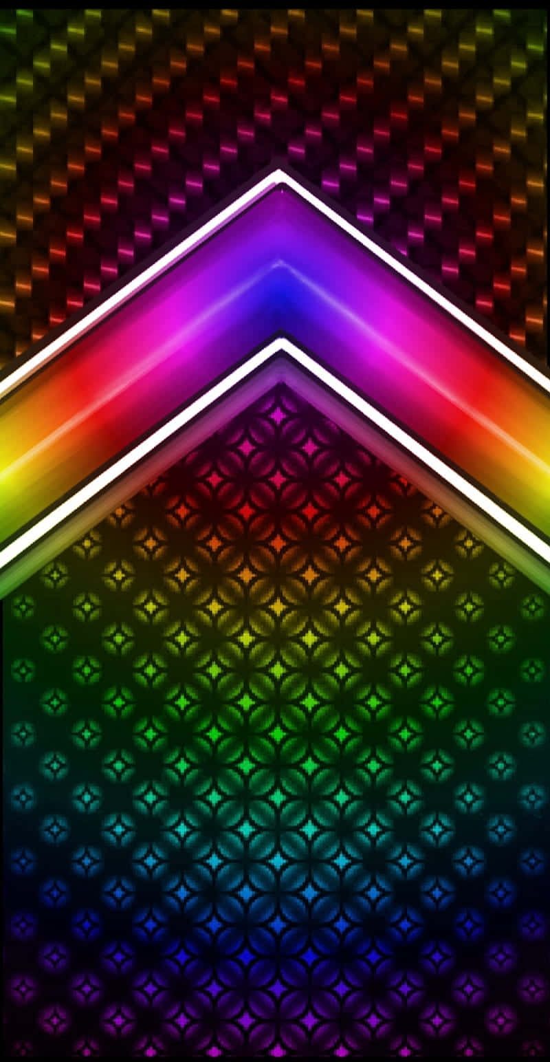 Neon Rainbow Wallpaper