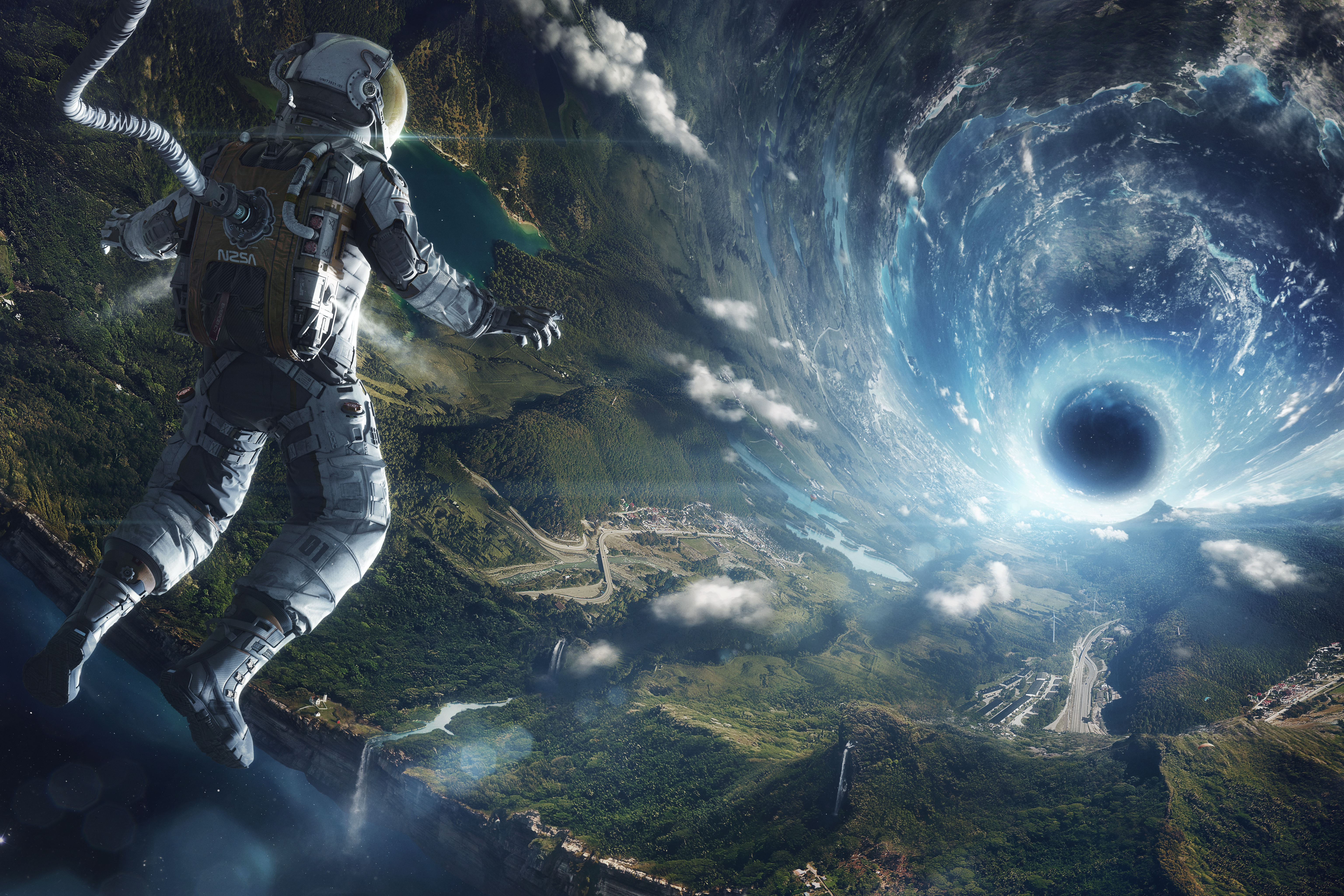 Astronaut HD Wallpaper Background Image