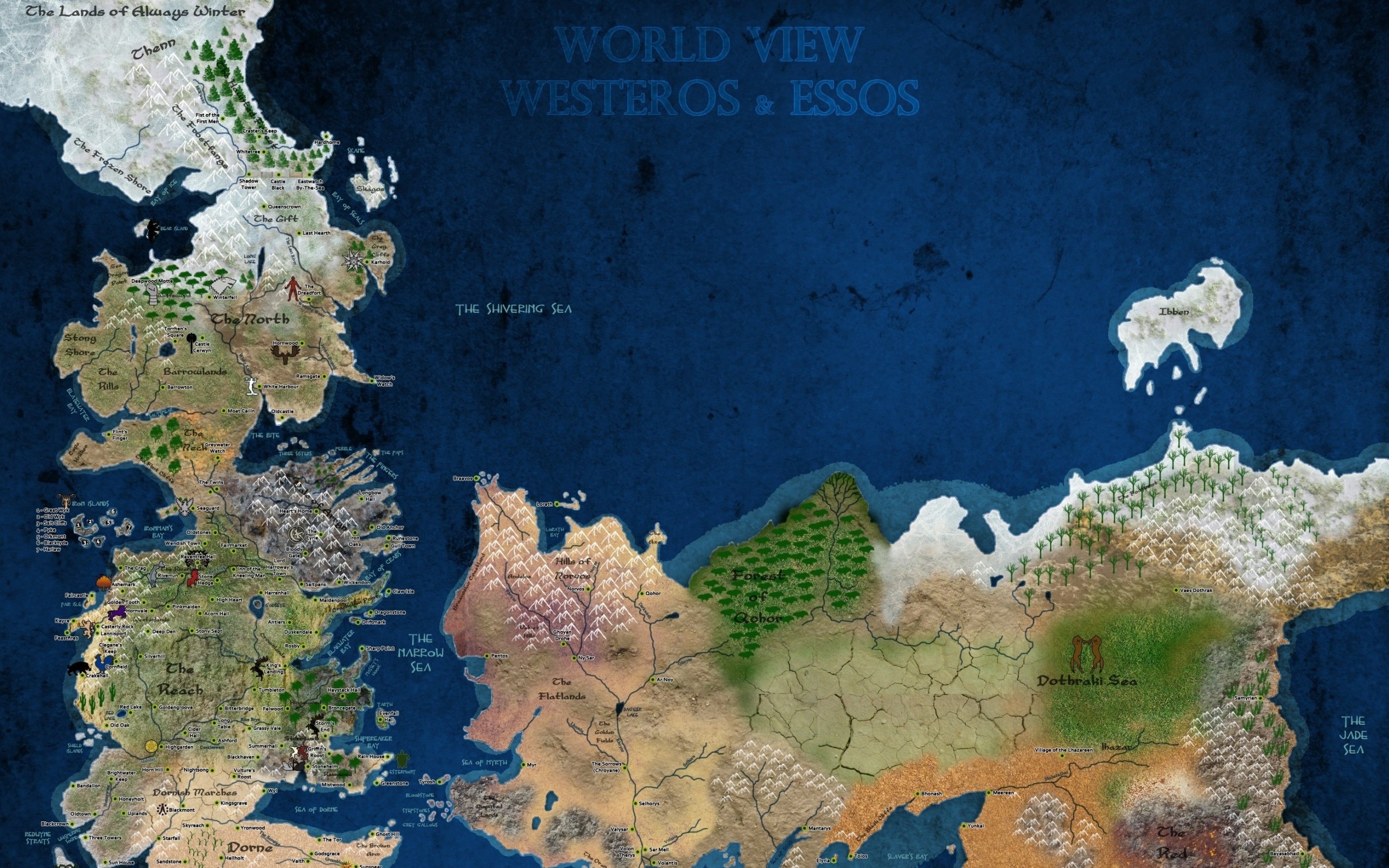 maps game of thrones world map a song of ice and fire westeros george