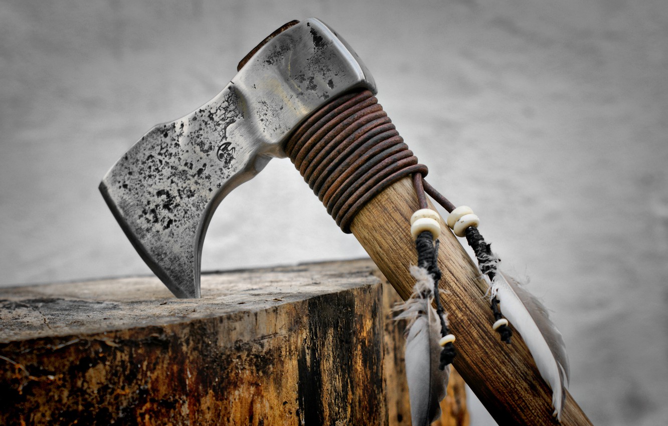 Wallpaper Weapons Axe Bat Indians Tomahawk Image For