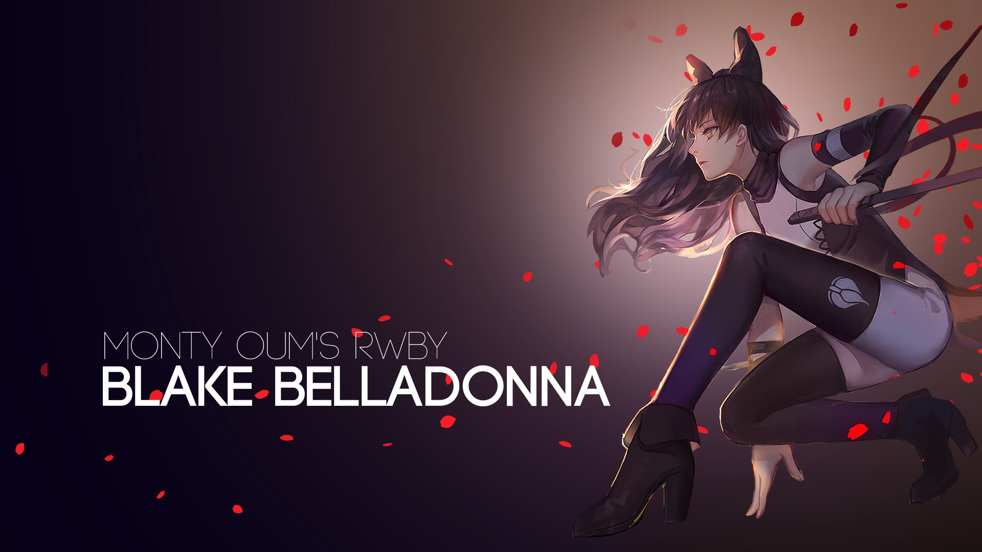 Blake Belladonna Rwby Anime Girl Wallpaper