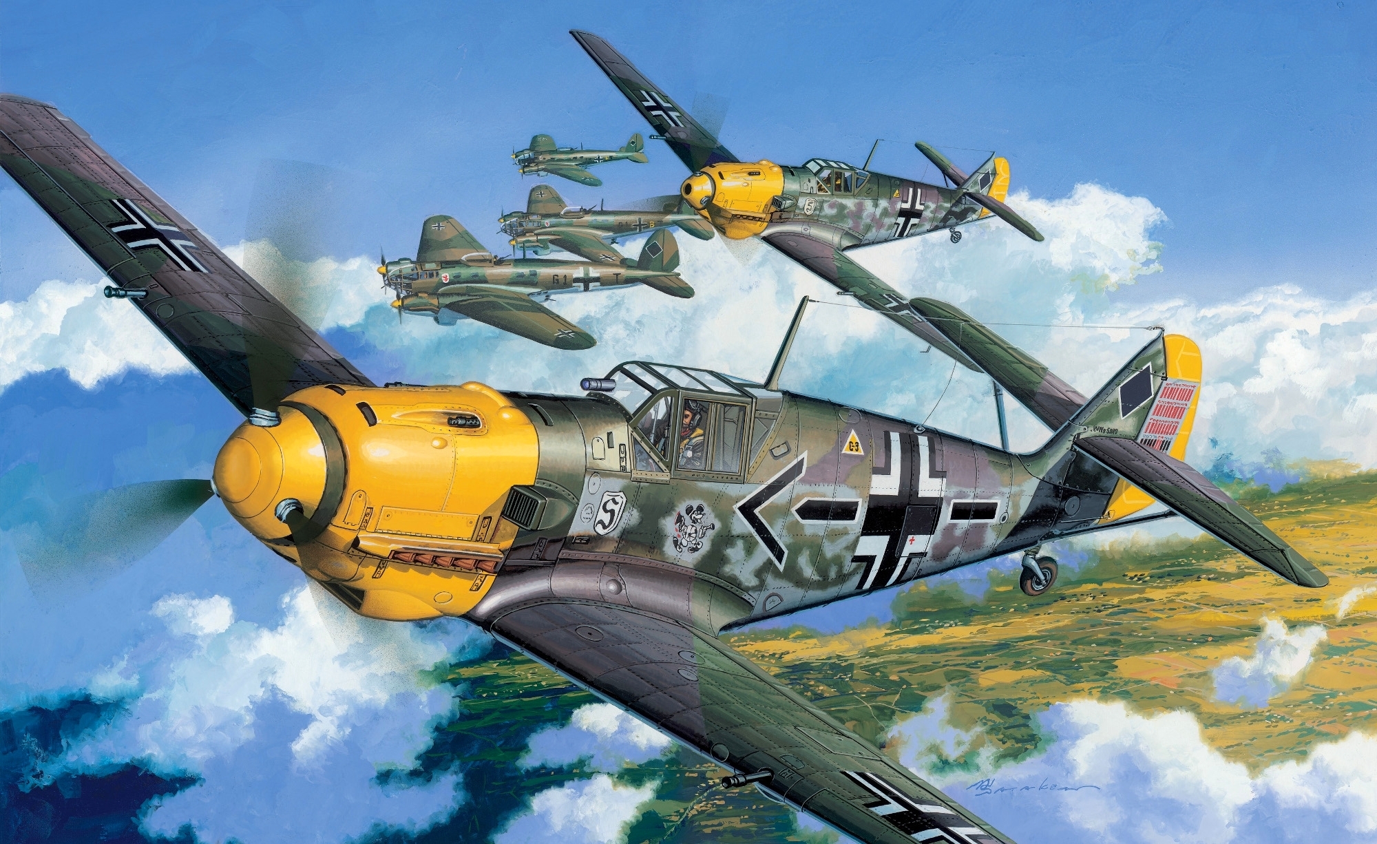 Messerschmitt Luftwaffe Wallpaper