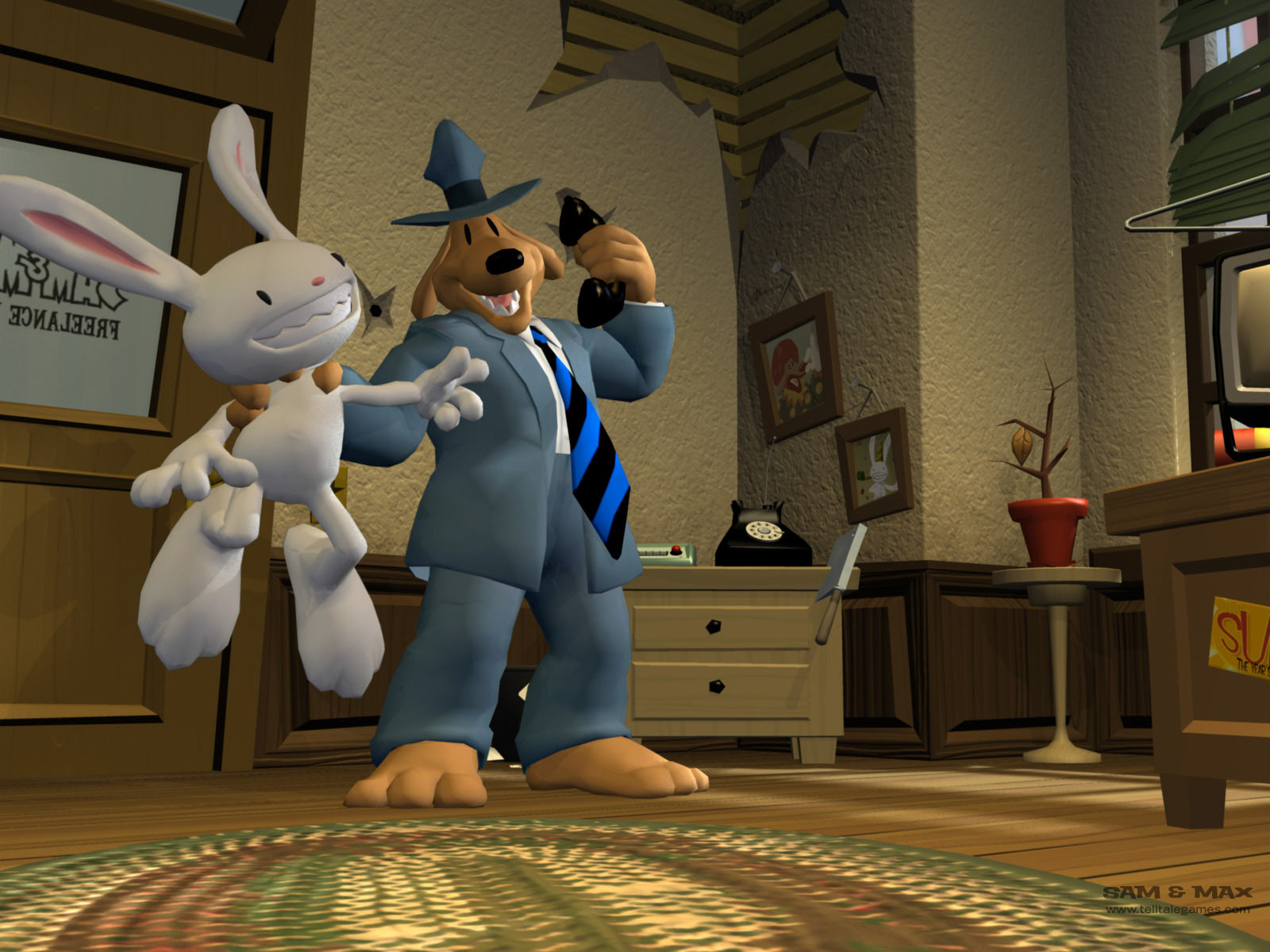 Background Games Sam And Max Wallpaper