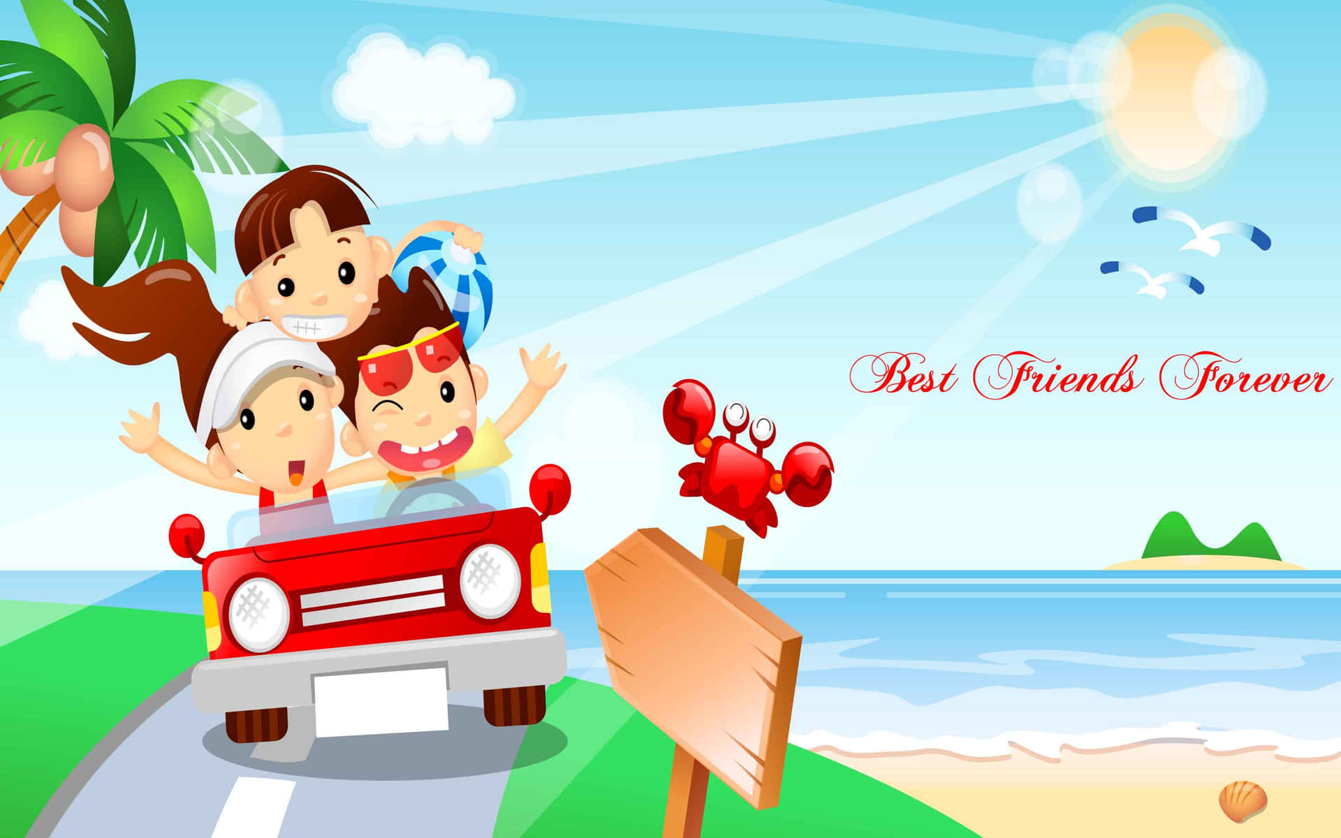Group Of Friend Picture Wallpaper