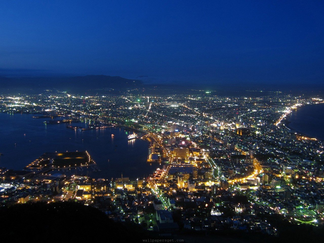 Japan World Cityscape Night 1280x960 pixel City HD Wallpaper