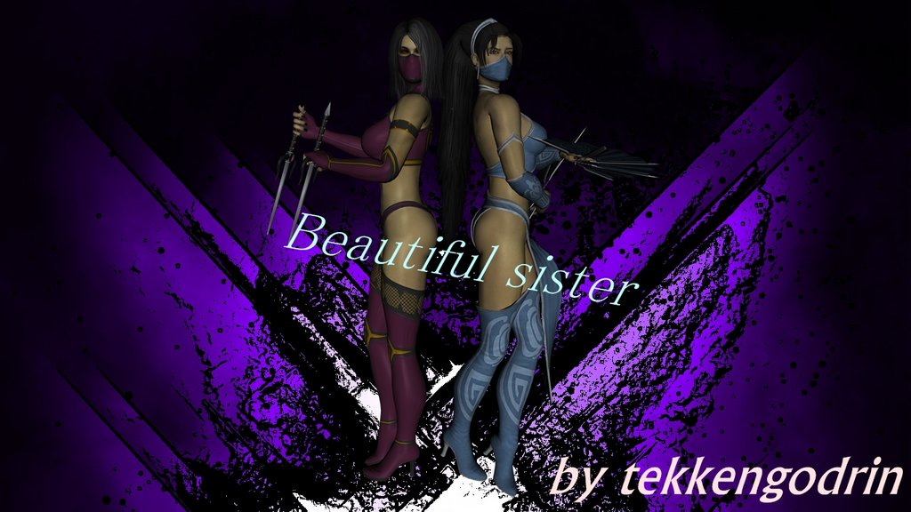 Mortal Kombat Kitana and Mileena Wallpaper by TekkenGodRin on