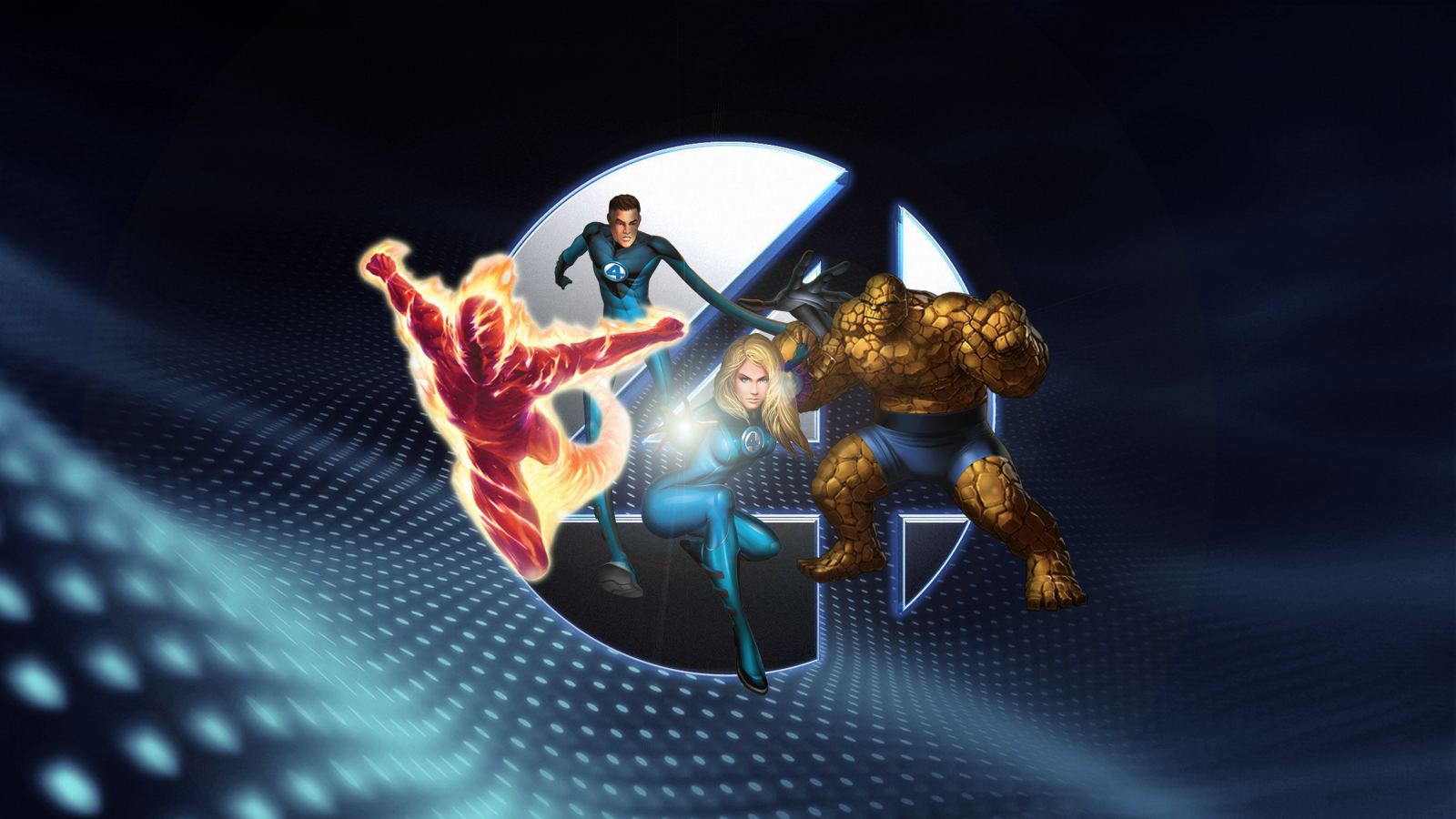 The Fantastic Four Wallpaper By Squiddytron