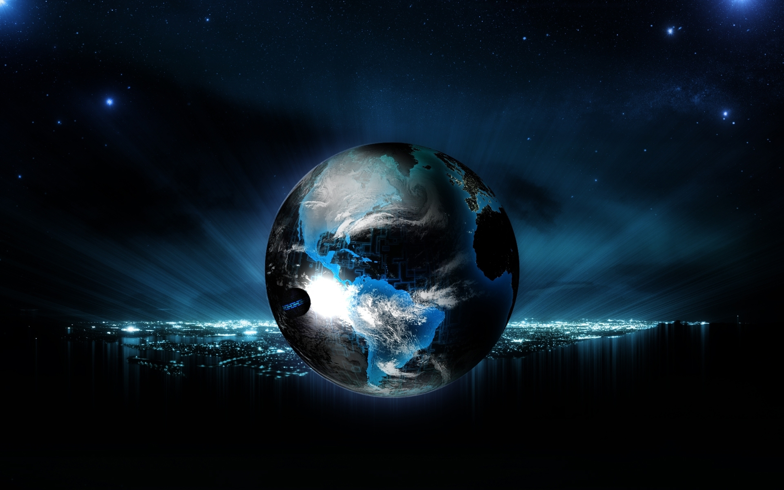 Earth Wallpaper Widescreen Desktop Background
