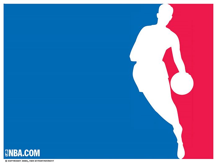 NBA Superstars NBA All Star Game Starters   NBA Logo Wallpaper 1