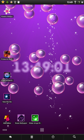 Bubbles Live Wallpaper Android