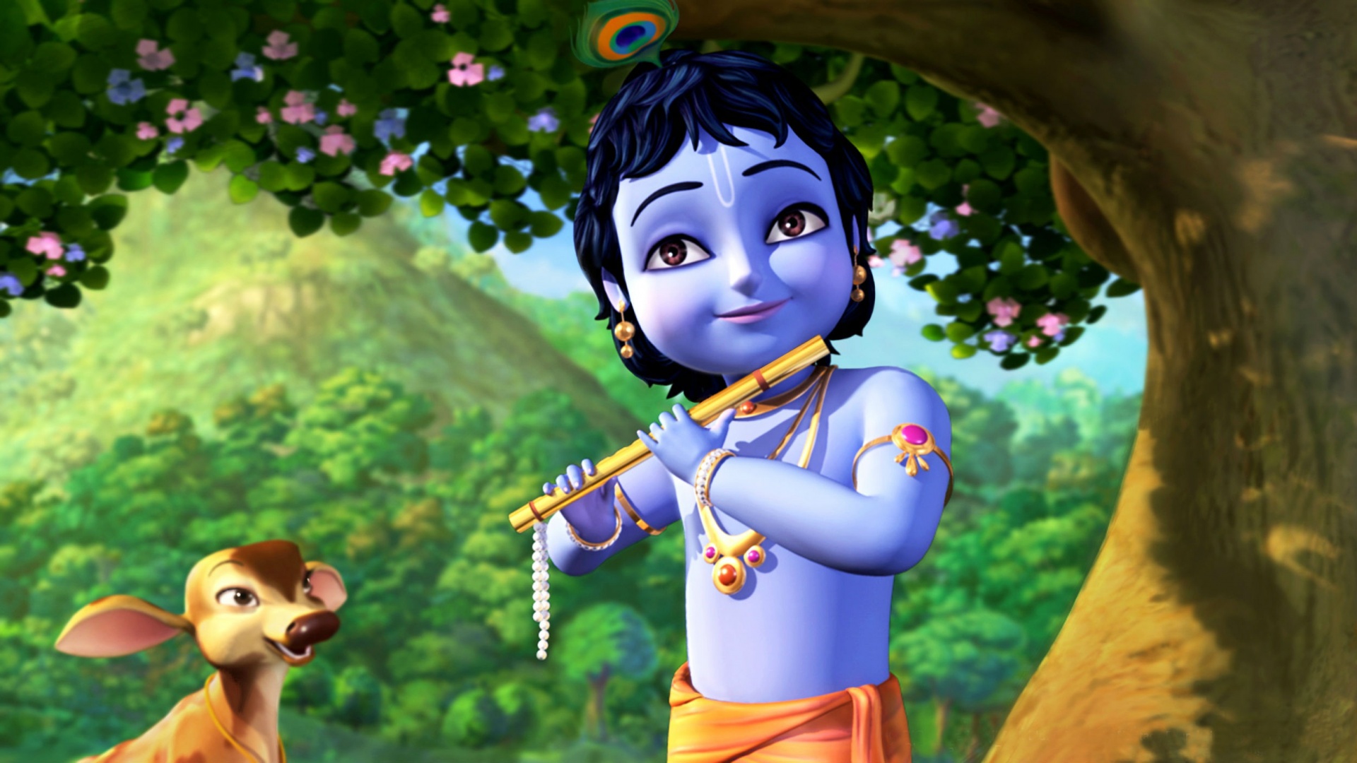 Little Animated Krishna X Close