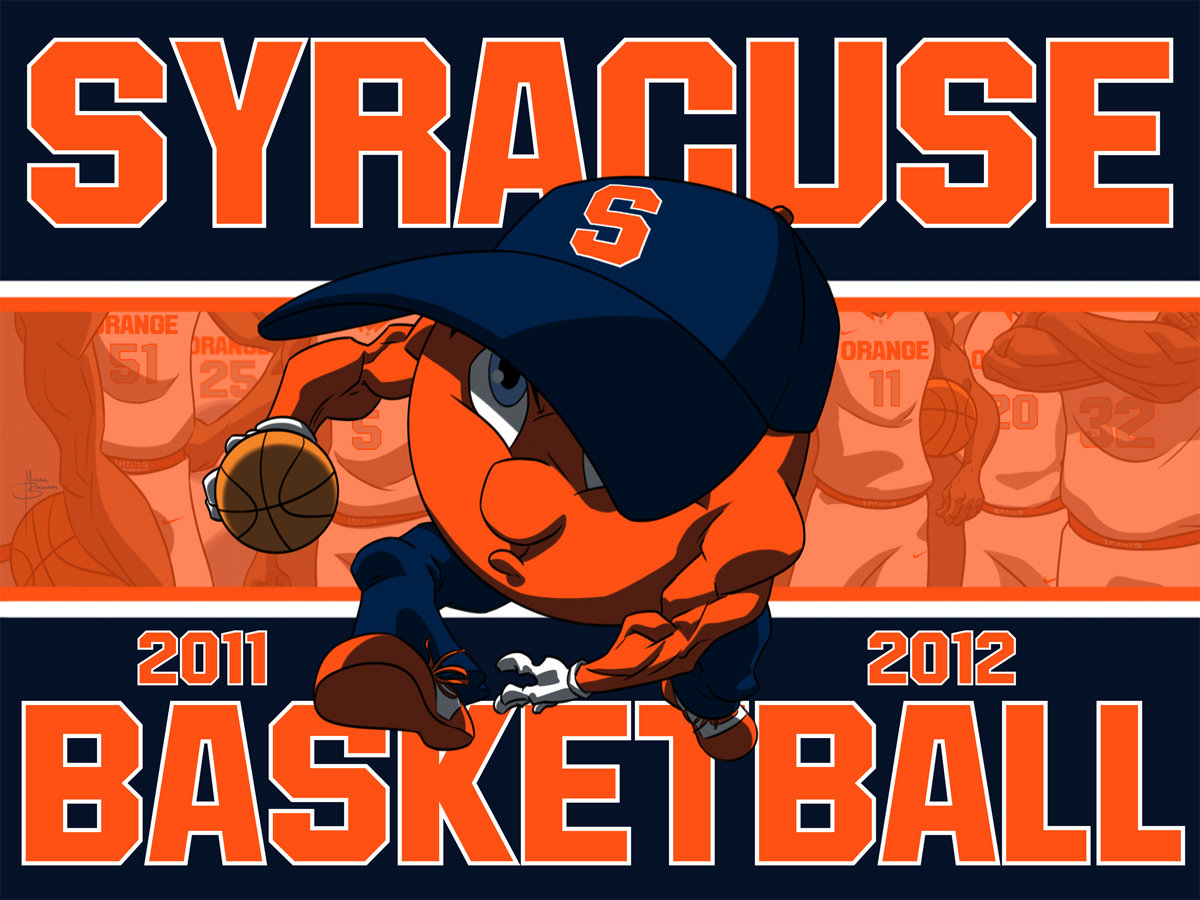Syracuse Basketball Cartoon The Season Is Here