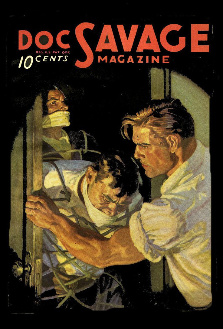 Doc Savage Cover Art By Peterpulp