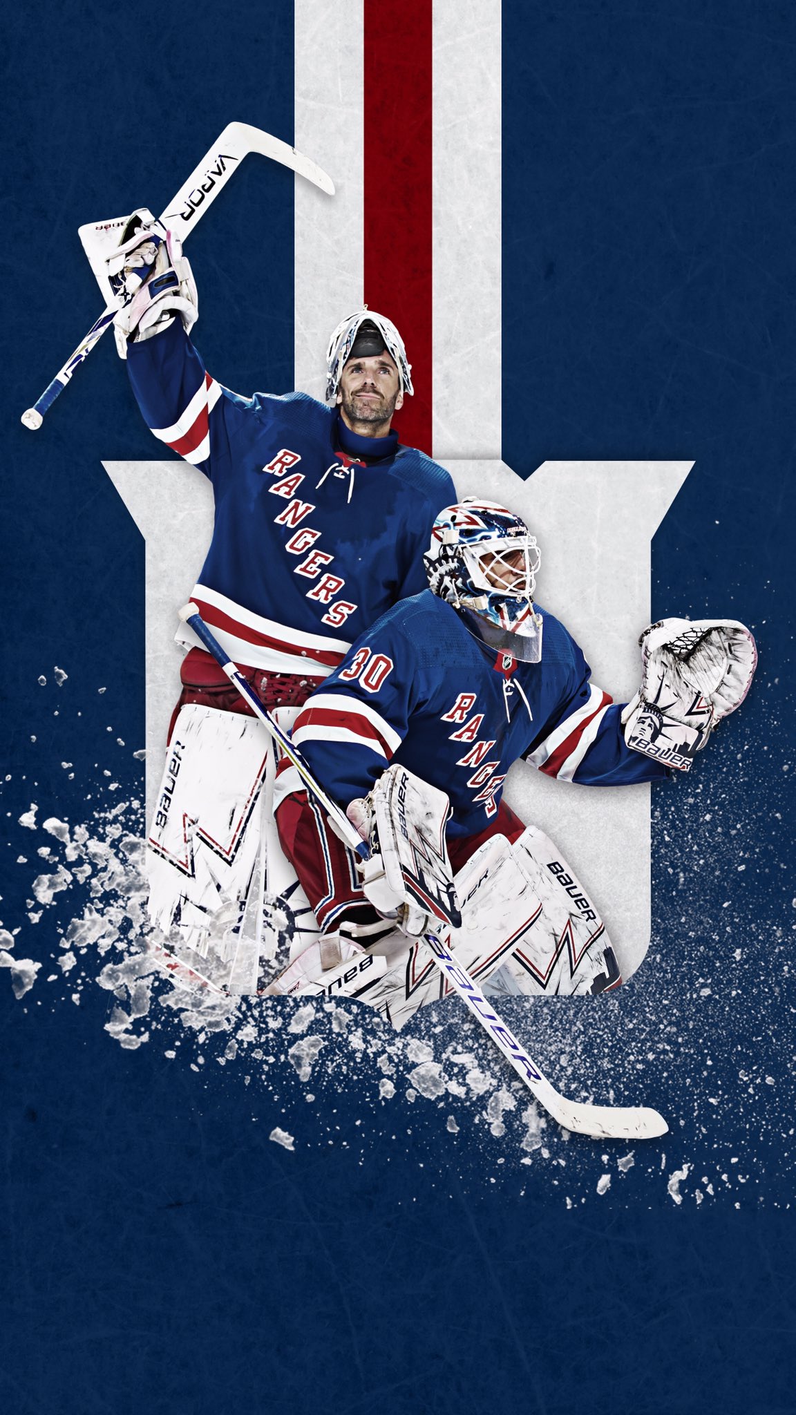 New York Rangers On It S Nyr Wallpaperwednesday