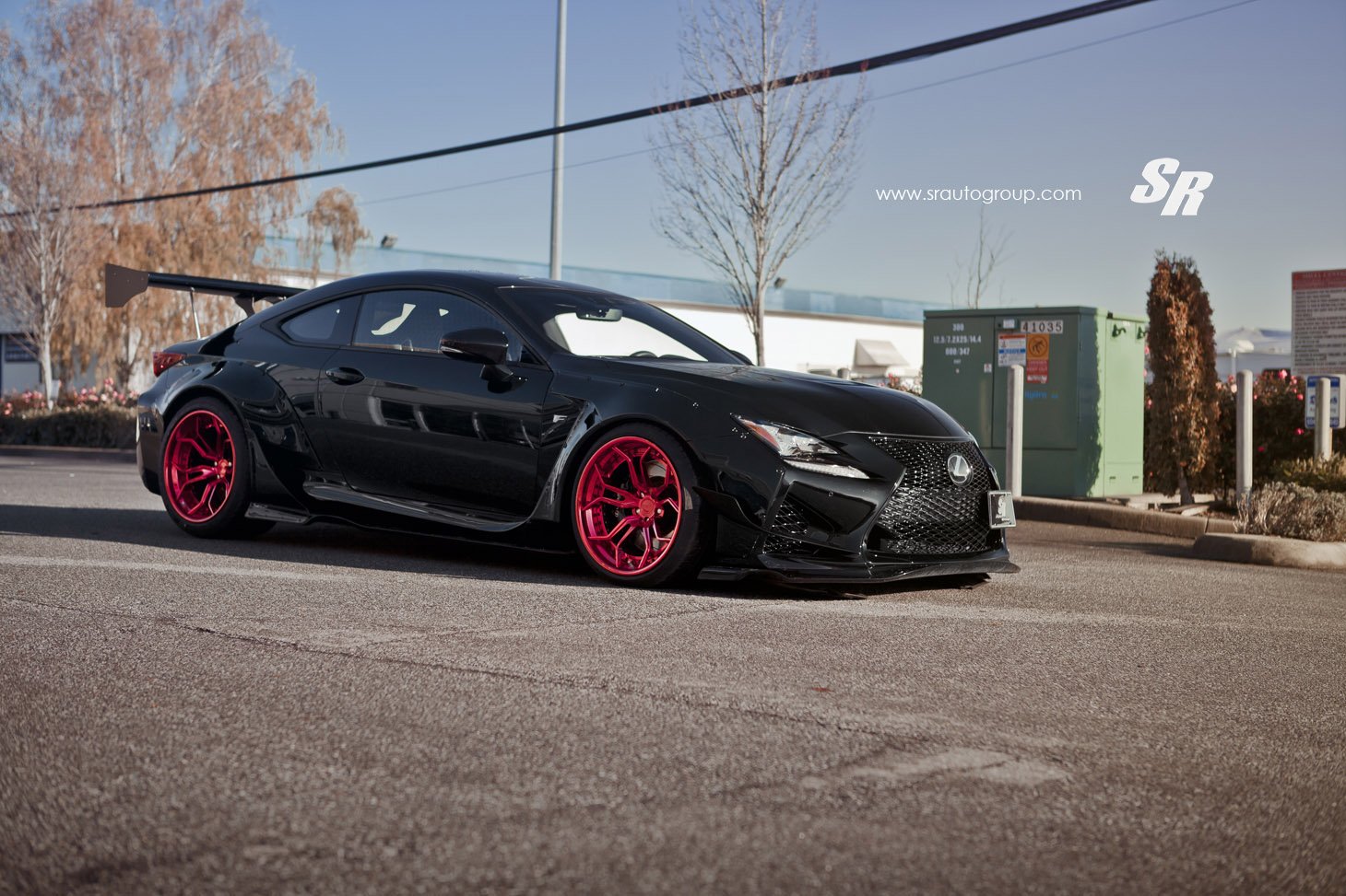 Lexus Rcf Rock Body Kit Bunny Cars Black Tuning Wallpaper Background