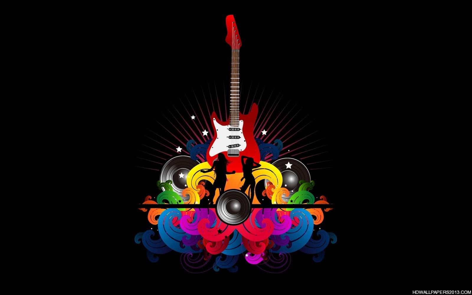 Wallpaper HD Guitar Background