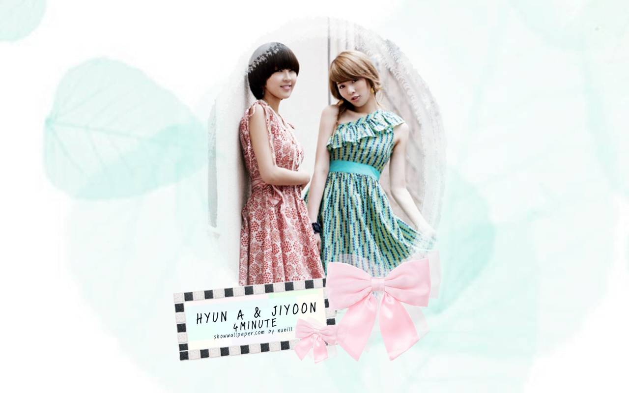 4minute Image Jiyoon Hyuna HD Wallpaper And Background Photos