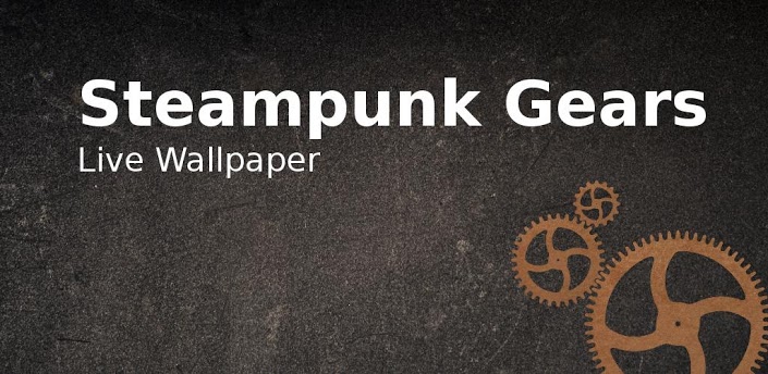 Steampunk Wallpaper Gears HD Live