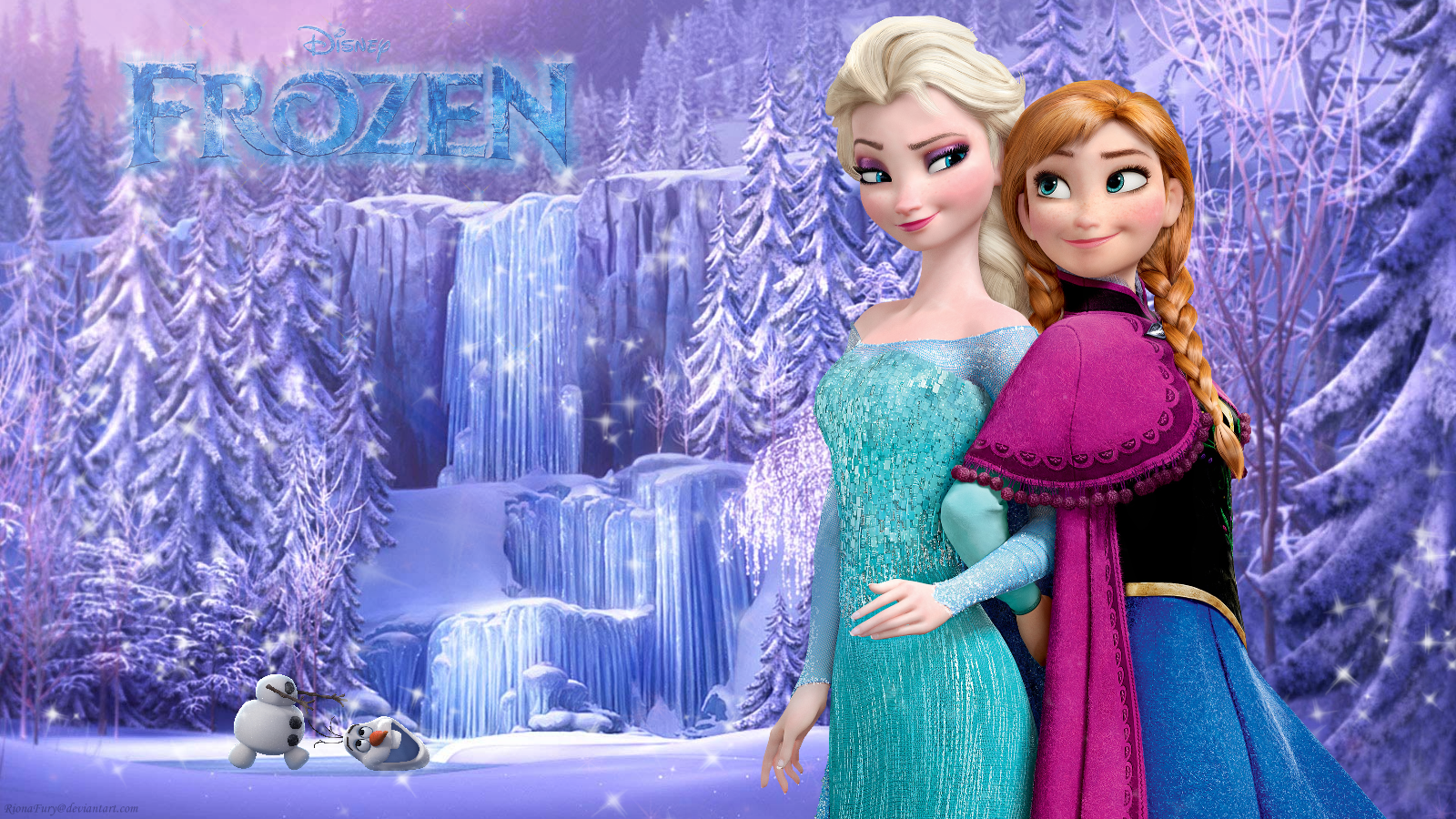 Frozen Sisters   Frozen Wallpaper 37732276