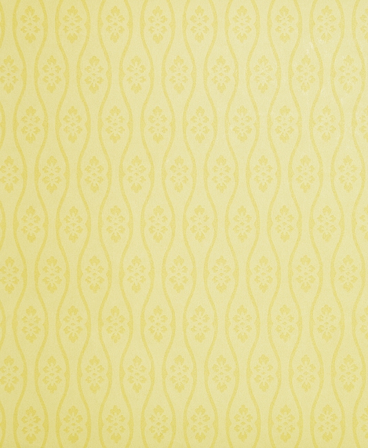 Katie Wallpaper Lemon Yellow With Darker Sweeping