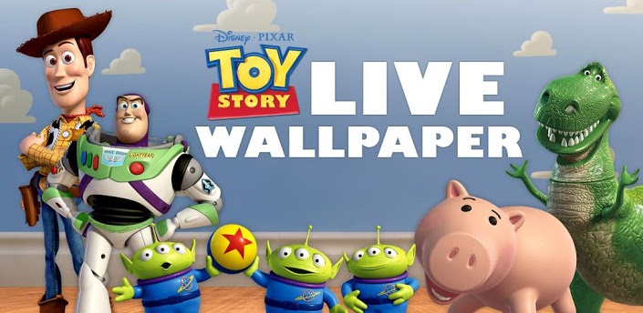  telfono mvil un divertido escenario con Toy Story Live Wallpaper