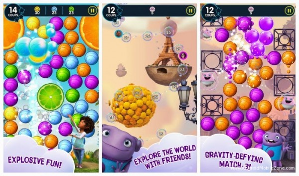 Home Boov Pop Mod Apk Unlimited Money Lives Android Modded