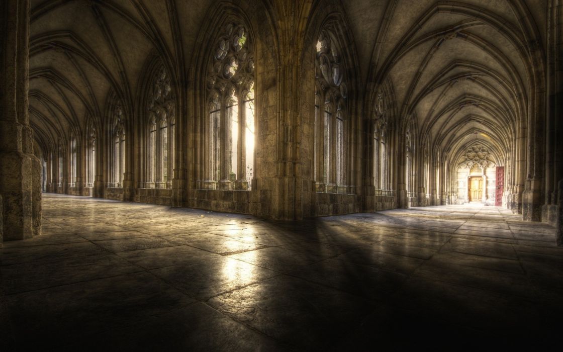 Architecture Hall Gothic Cathedrals Plex Magazine Wallpaper