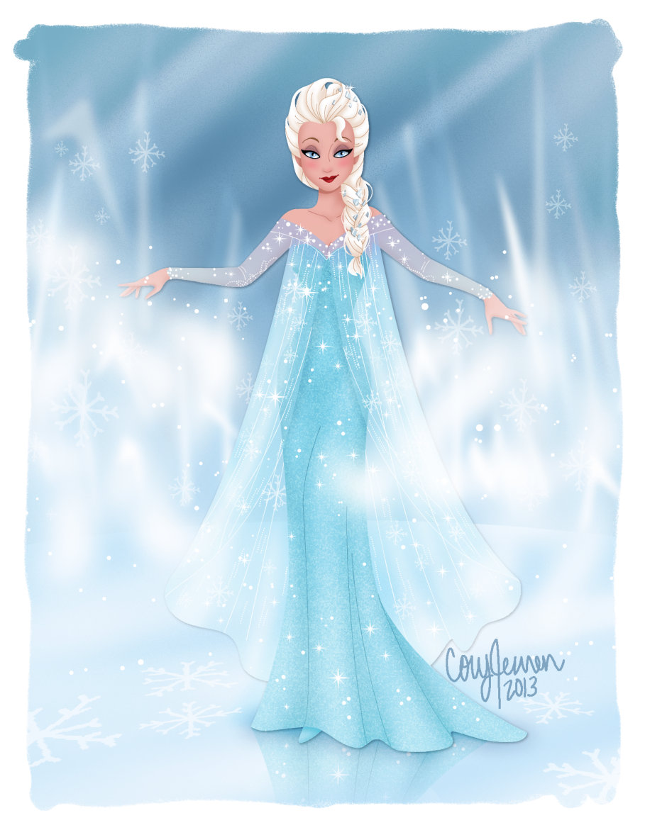 Disney Frozen Elsa Wallpaper in Pixels