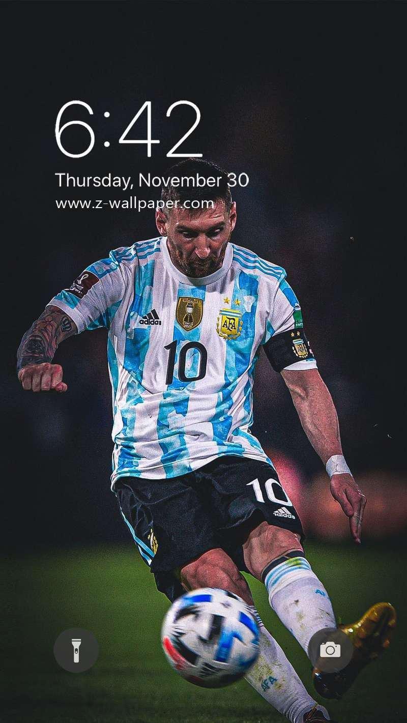 Z Wallpaper Lionel Messi Football Mobile Phone R