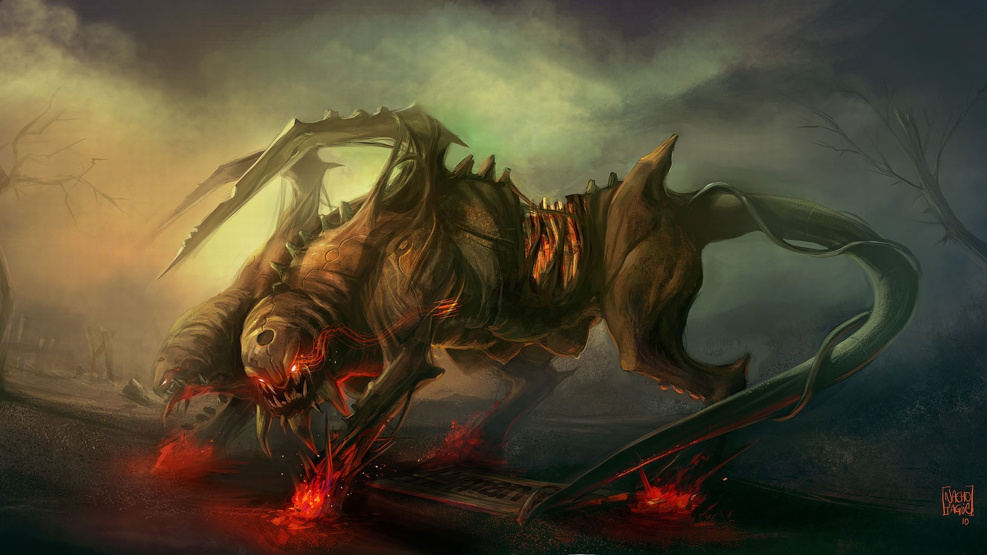 Dark Fantasy Monster Monsters Creatures Creature Demon Demons