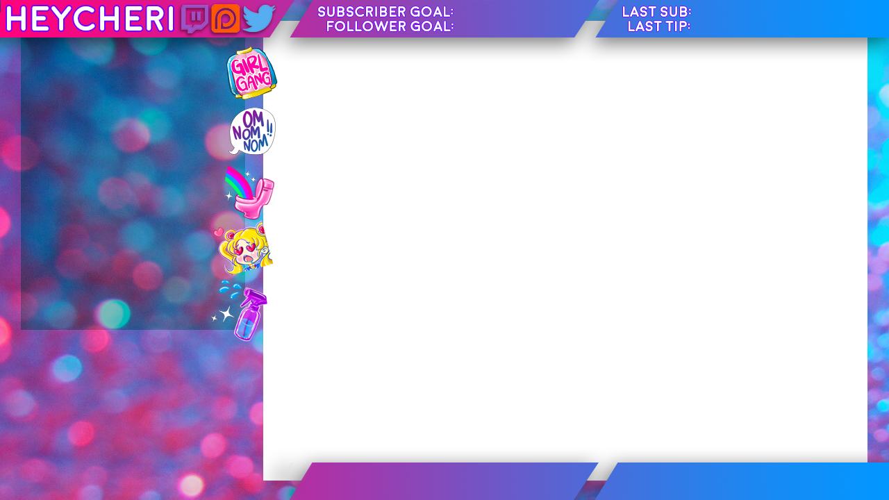 Image Result For Cute Twitch Overlays Graphics