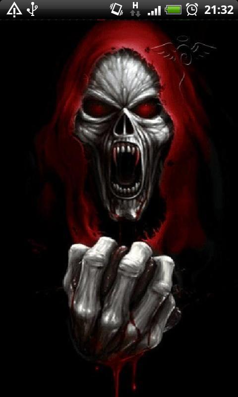 Evil Vampire Skull Lwp Screenshot