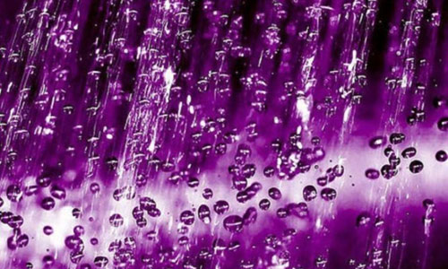 Purple Diamonds Wallpaper Rain