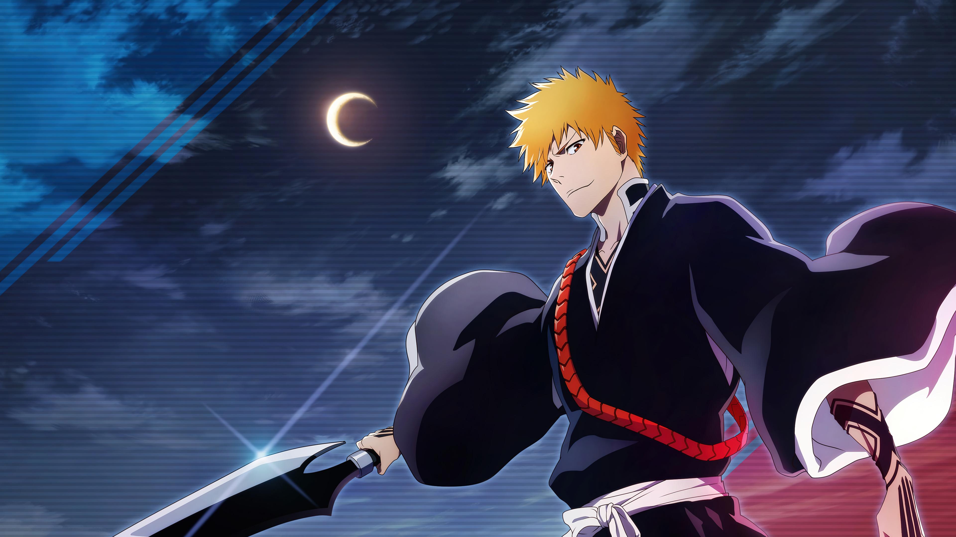  Download Ichigo Kurosaki Bleach Tybw 4k Wallpaper IPhone HD Phone 