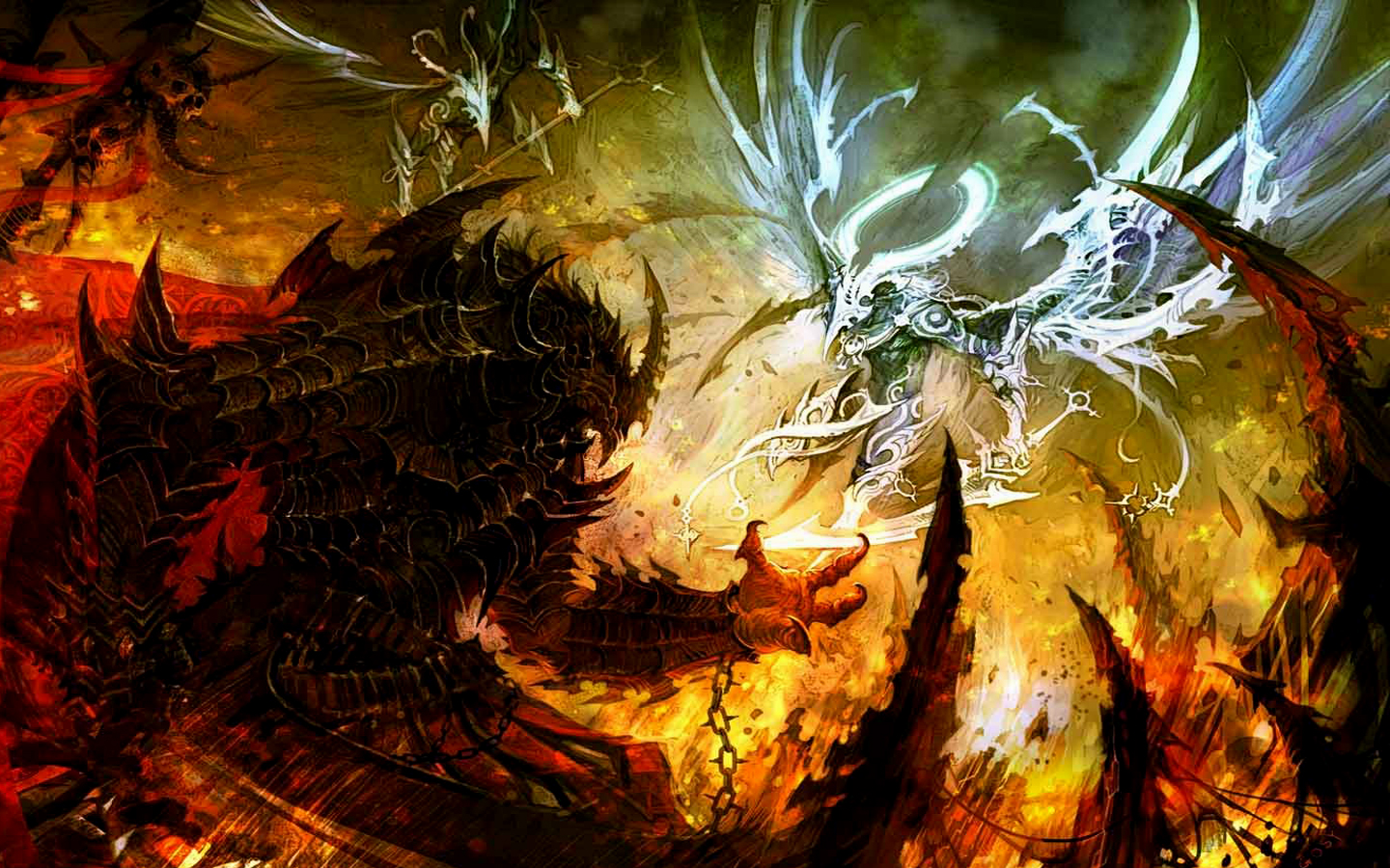 Fantasy Art Dragons HD Wallpaper Stylish