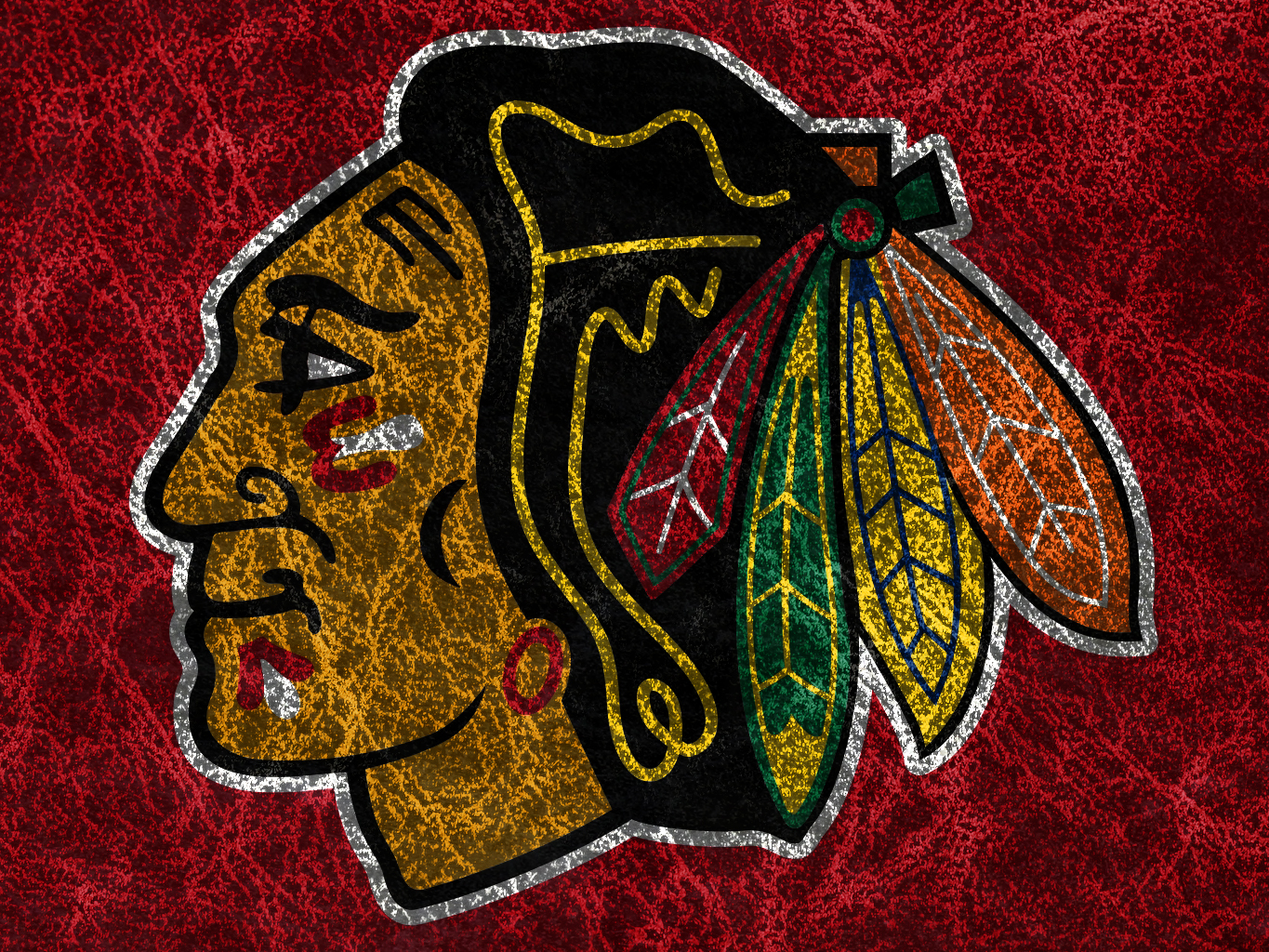 Chicago Blackhawks Background Image Wallpaper