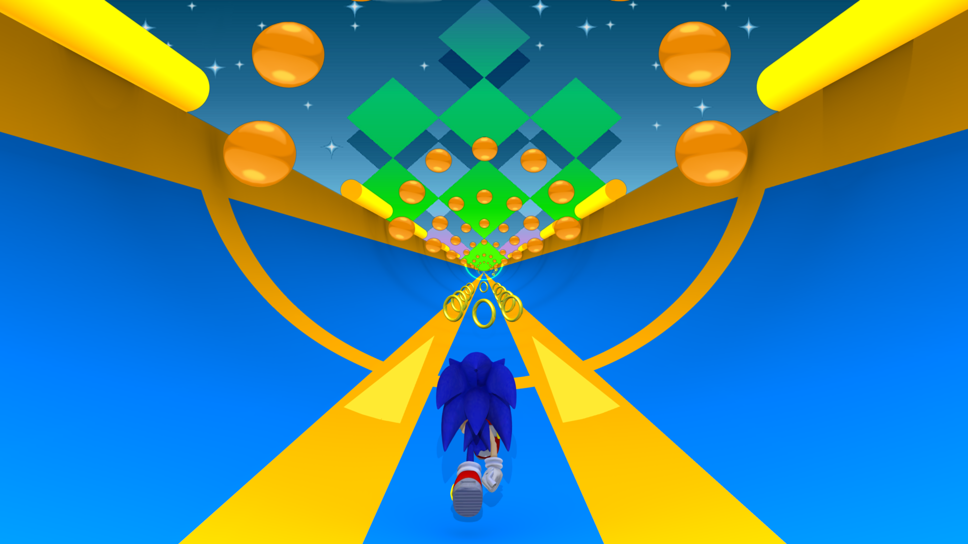 Desktop Sonic Wallpaper Background Special Stage