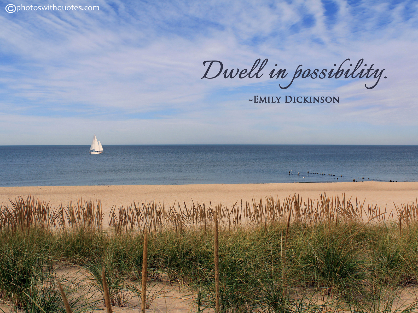 Dwell In Possibility Wallpaper