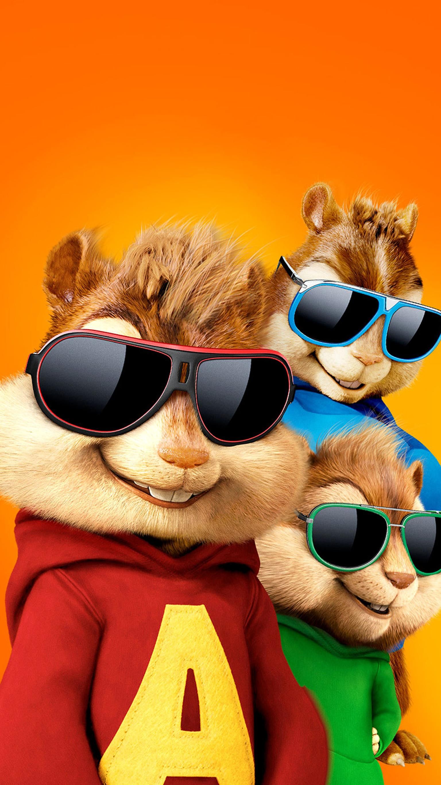 Alvin And The Chipmunks Road Chip Phone Wallpaper