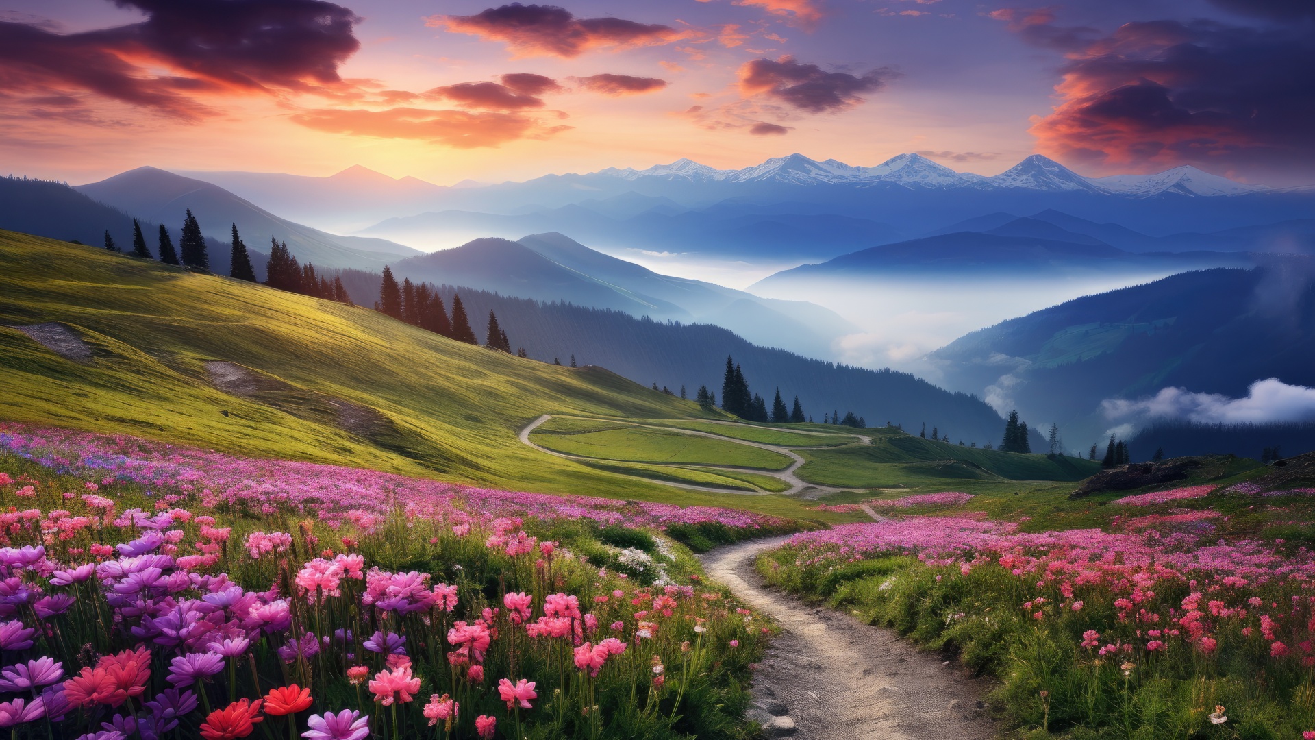 Aesthetic Wallpaper 4k Scenery Landscape Mountains