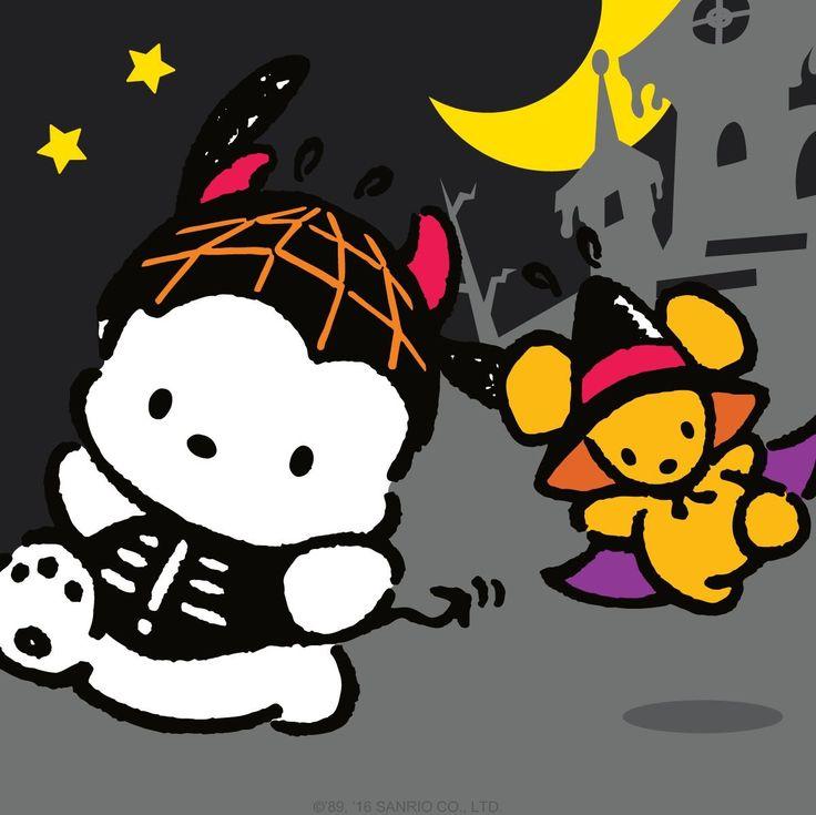 Pochacco Happy Halloween Hello Kitty Drawing Sanrio