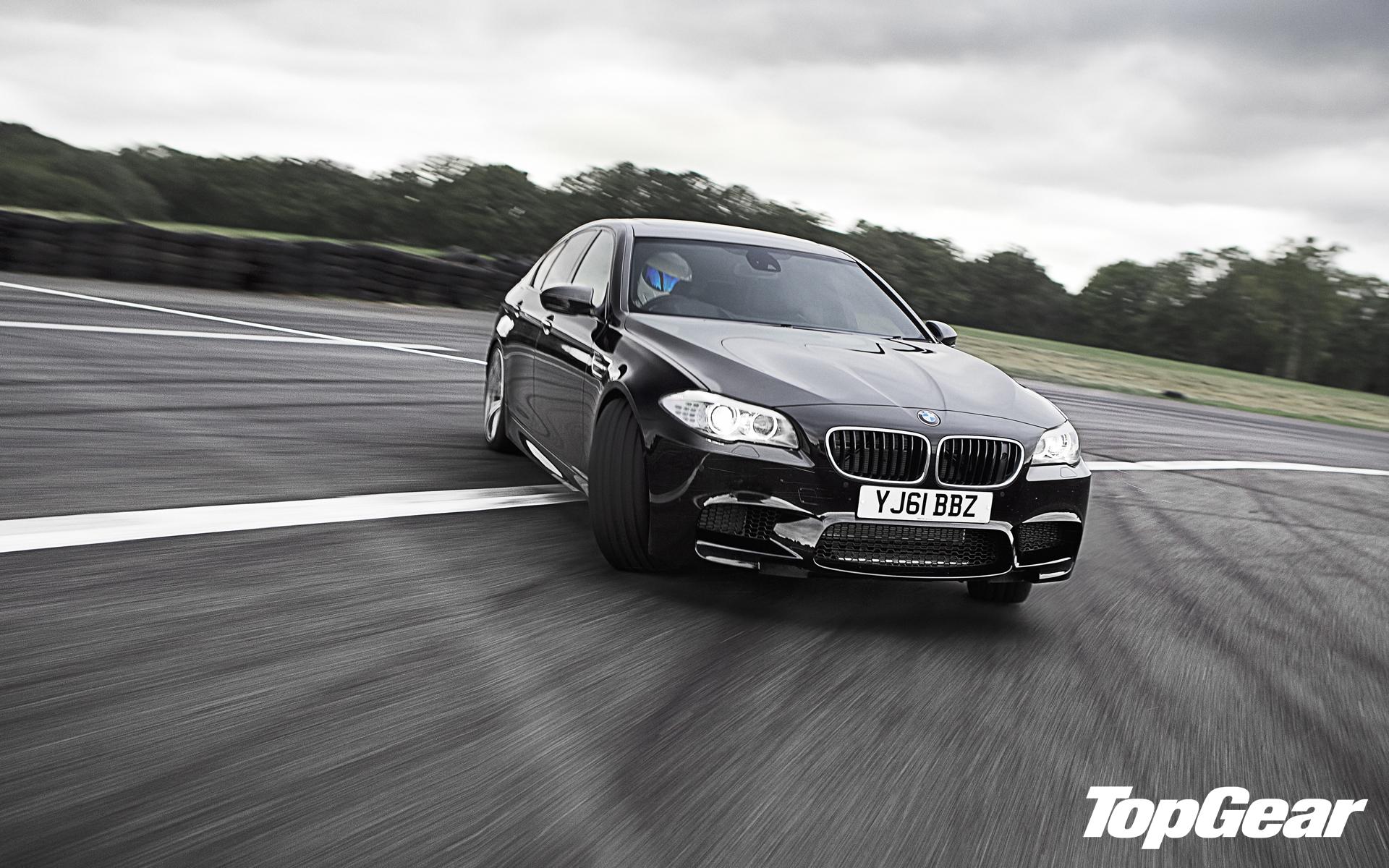 This Week S Wallpaper Stig And The Bmw M5 Bbc Top Gear